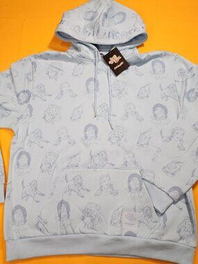 Cakeworthy Wizard of Oz Pull Over Hoodie AOP Theres No Place Like Home XLarge